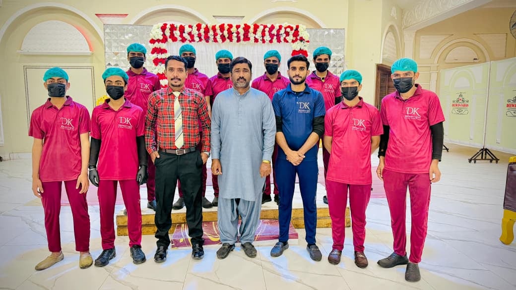 The crew that runs your function from arrival to closing.